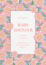 Camellia Bloom - Baby Shower Invitation by Liberty