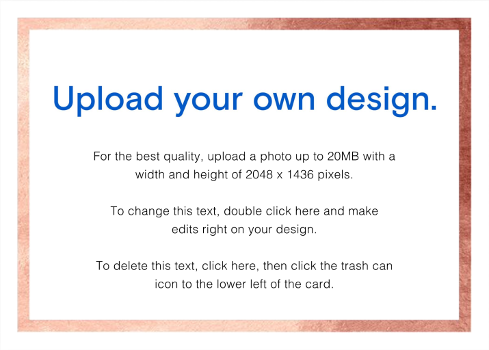 Custom Foil (Two-Sided) - Invitation by Paperless Post