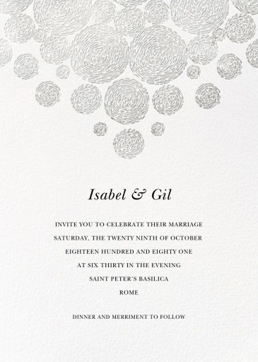 Radiant Swirls (Tall) by Oscar de la Renta