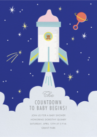 Baby Blastoff - Baby Shower Invitation by Cheree Berry Paper & Design