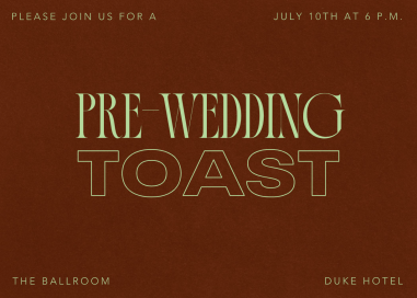 Inviting Serif - Welcome Party Invitation by Paperless Post