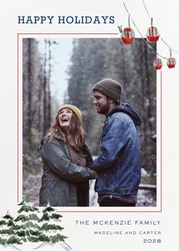 Holiday Alps (Riley Sheehey) - Christmas Card by Dogwood Hill