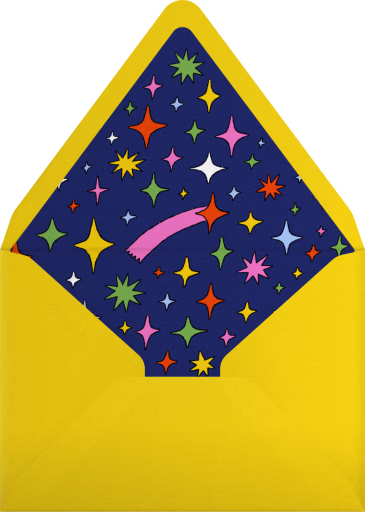 Little Rocket Ship - Min Heo Envelope