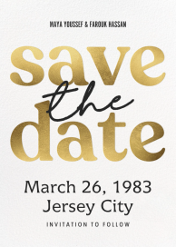 First Blush - Save the Date by Paperless Post