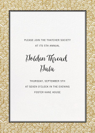 Naive Wave - Gala Invitation by Paperless Post