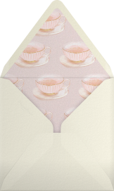 Sipping Tea - Paperless Post Envelope