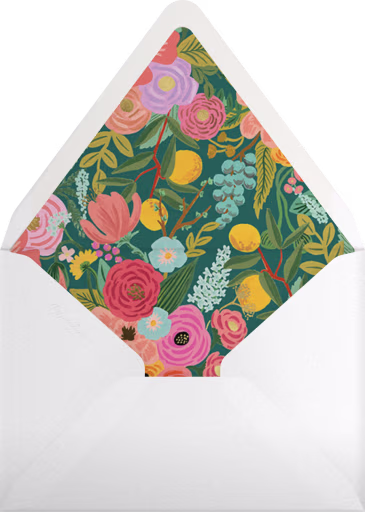 Garden Party Thank You - Rifle Paper Co. Envelope
