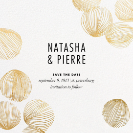 Bauble - Save the Date by Kelly Wearstler