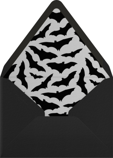 Bats Say Boo - Paperless Post Envelope