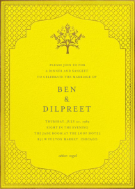 Abhitha - Indian Wedding Invitation by Anita Dongre