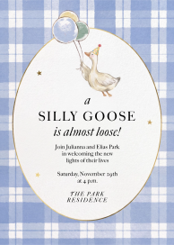 Plaid Bear - Baby Shower Invitation by Paperless Post