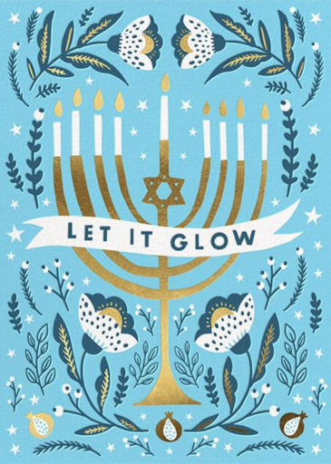 Menorah Glow - Invitation by Hello!Lucky