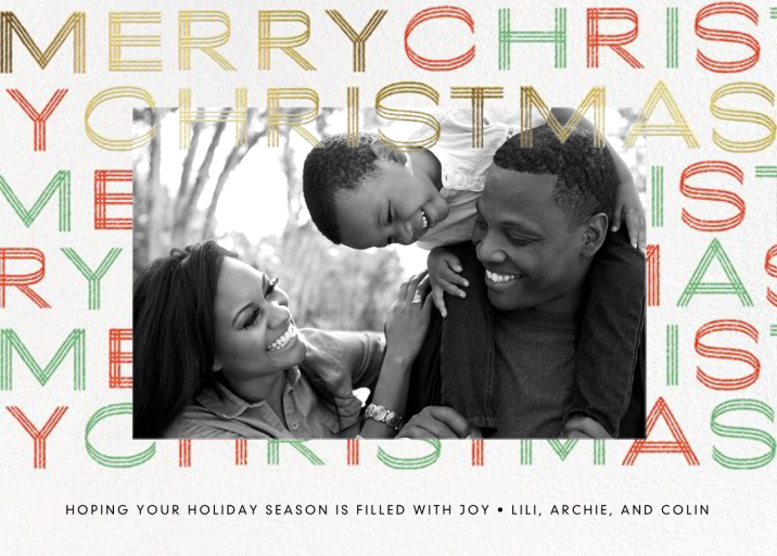 Very Merry - Holiday Card by Paperless Post