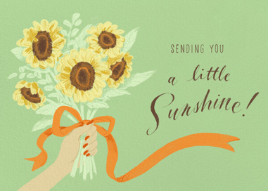 Handful of Sunshine - Thinking of You Card by Paperless Post