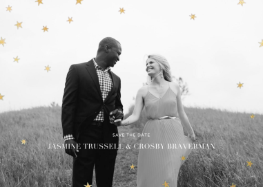 L'Heure Bleue (Save the Date) by Paperless Post