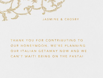 Silk Brocade I (Stationery) by Oscar de la Renta