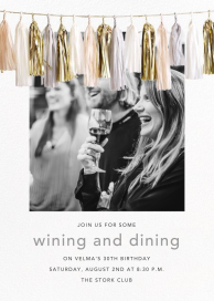 Glimmer Photo - Launch Party Invitation by CONFETTISYSTEM