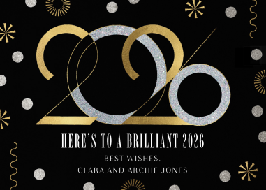 Deco New Year's - Greeting Card by Paperless Post