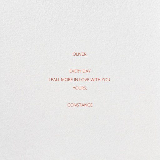 Love Shutter - Love and Romance Card by Petit Collage - Back