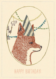 Party Portrait - Greeting - Birthday Card by Coral & Tusk