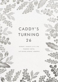 Heather and Lace - Birthday Invitation by Rifle Paper Co.