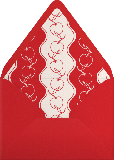 Apple Core - Paperless Post Envelope