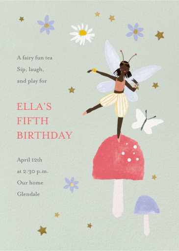 Fairy Dancer - Birthday Invitation by Meri Meri