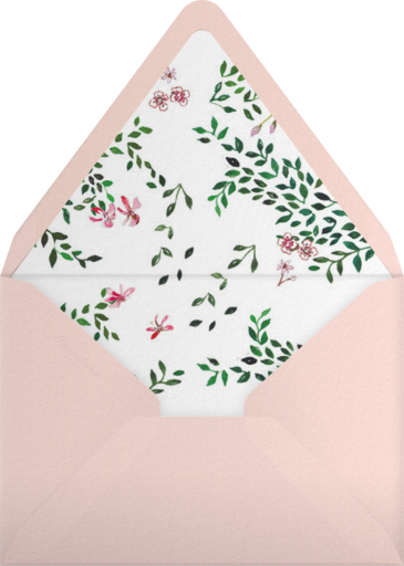 Hedgerow in Bloom (Save the Date) - Happy Menocal Envelope