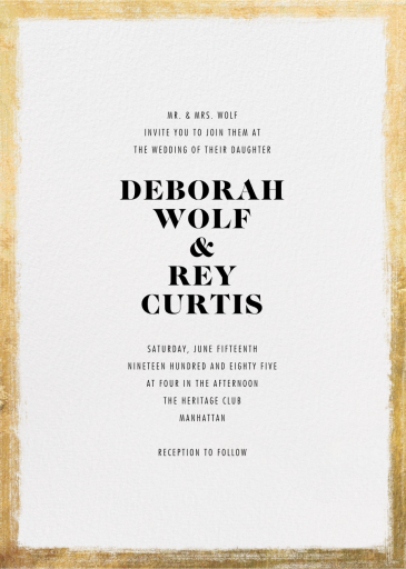 Bristle - Wedding Invitation by Paperless Post