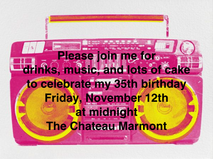 Brixton Briefcase - '80s Theme Party Invitation by Paperless Post