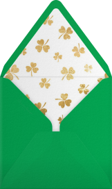 Go for the Gold - Paperless Post Envelope