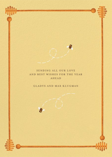 How Sweet It Is (Photo Greeting) - Rosh Hashanah Card by Paperless Post - Back