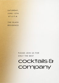 Color Melt - Cocktail Party Invitation by Paperless Post