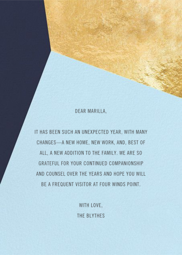 Featured Thanks (Photo) - Stationery by Paperless Post - Back