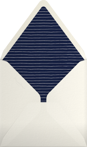 Drawn Seal Border - Paperless Post Envelope