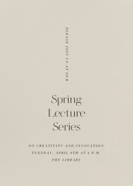 Santa Fe - Seminar Invitation by Paperless Post