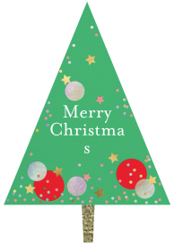 Confetti Tree - Christmas Card by Meri Meri