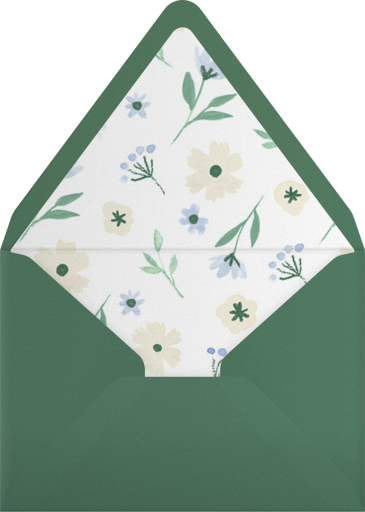 Backyard Blooms - Paperless Post Envelope