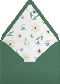 Backyard Blooms - Paperless Post Envelope