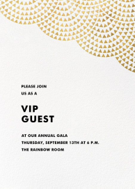 Savoy (Square) - VIP Event Invitation by Paperless Post