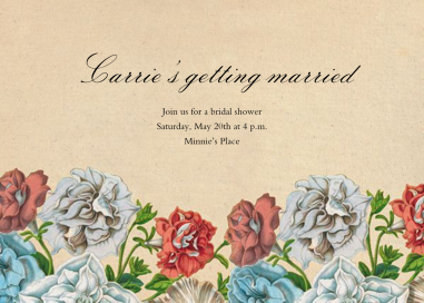 Floral Thicket (Invitation) by John Derian