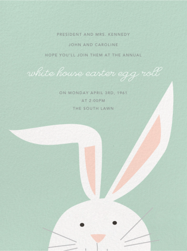 Bunny - Easter Invitation by Paperless Post