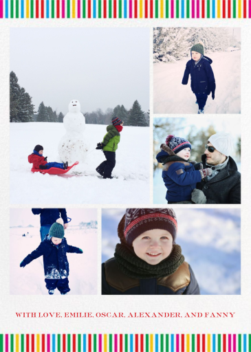 Holiday in Berlin (Tall) - Holiday Card by Mr. Boddington's Studio