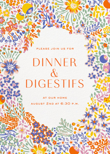 Elderberry - Party Invitation by Liberty