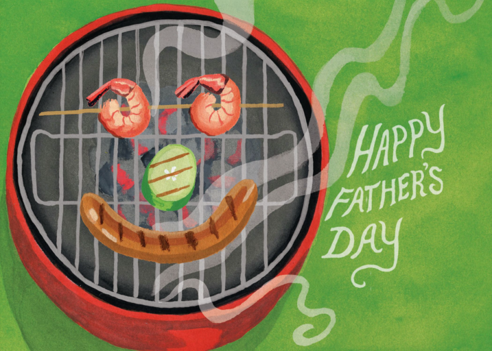 Household Chef (Danielle Kroll) - Greeting Card by Red Cap Cards