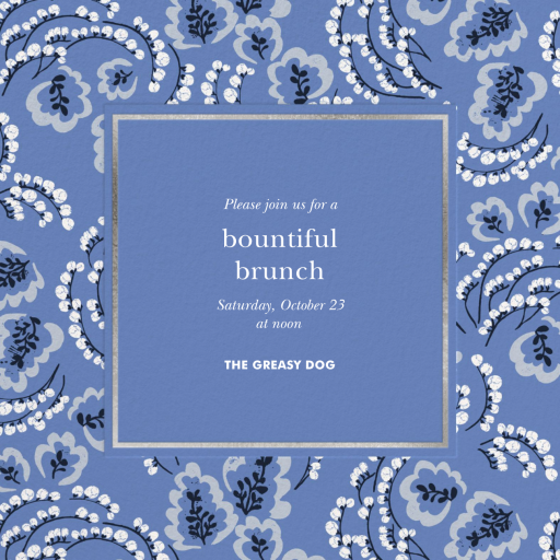 Block Buds - Get-Together Invitation by kate spade new york