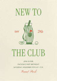 Club Welcome by Paperless Post