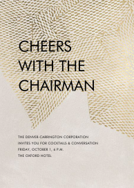 Tempest - Business Invitation by Kelly Wearstler