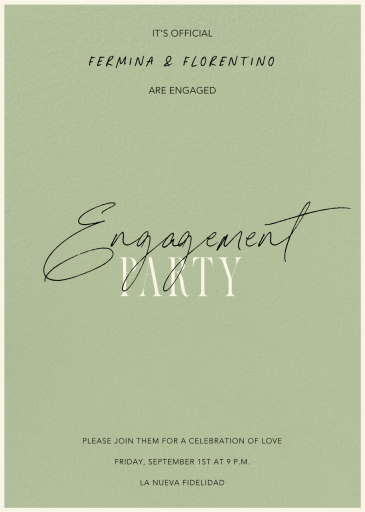 Love Engaged - Bridal Shower Invitation by Paperless Post