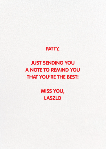 Rainbow Arch - Greeting Card by Hartland Cards - Back